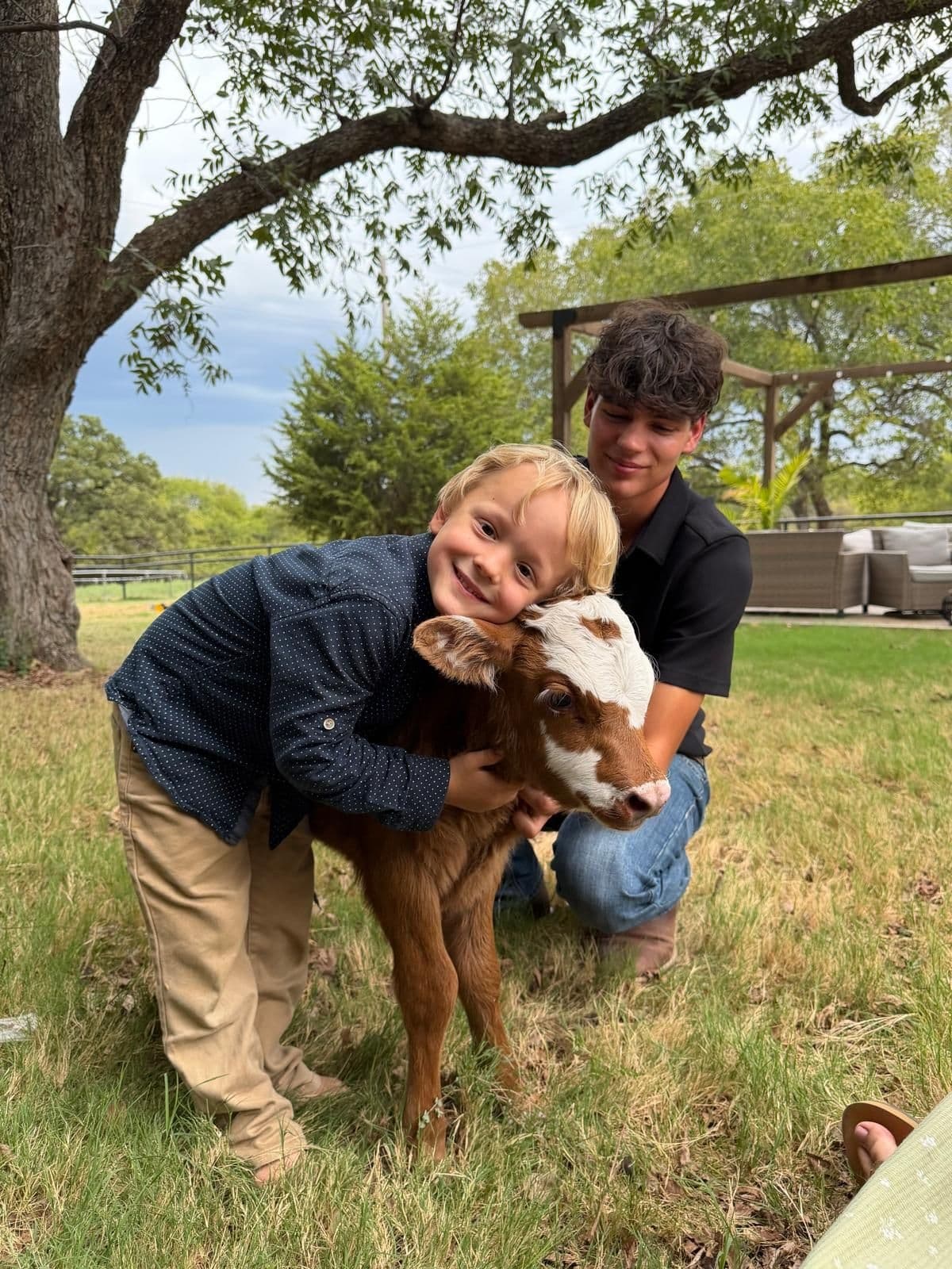 Chet loves animals!